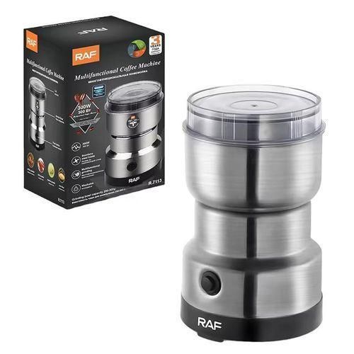 RAF Electric Spice, Nuts, Mill 4 Blades Coffee Bean Grinder 200-300g Stainless Steel Ele…