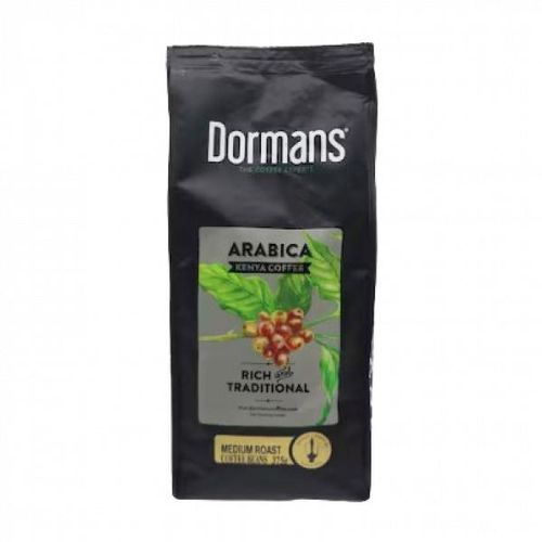Dormans 100% Arabica Medium Roast Coffee Beans 375g  Whole Bean  Premium Kenyan Coffee