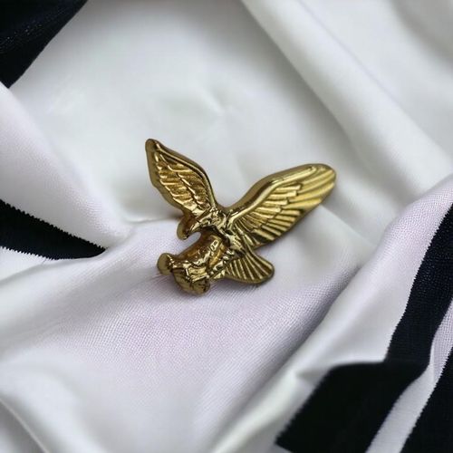 Gk Gk Gold Flying Eagle Lapel Pin - Metal Cufflinks for Men